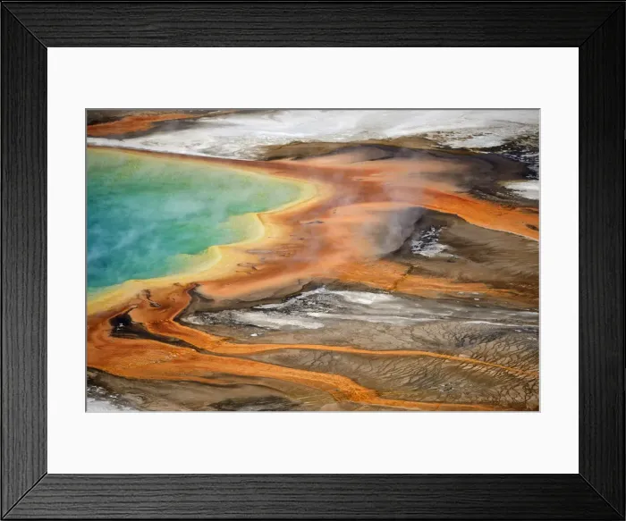 Framed Print : USA, Wyoming, Yellowstone National Park, Grand Prismatic Spring, Midway Geyser Basin Framed Print : USA, Wyoming, Yellowstone National Park, Grand Prismatic Spring, Midway Geyser Basin