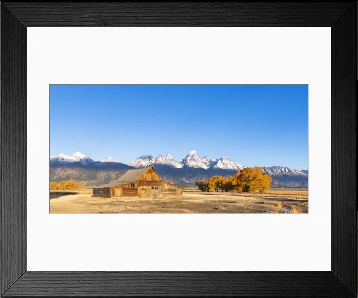 Framed Print : John Moulton historic barn, Mormon Row, Grand Teton National Park, Wyoming, USA Framed Print : John Moulton historic barn, Mormon Row, Grand Teton National Park, Wyoming, USA