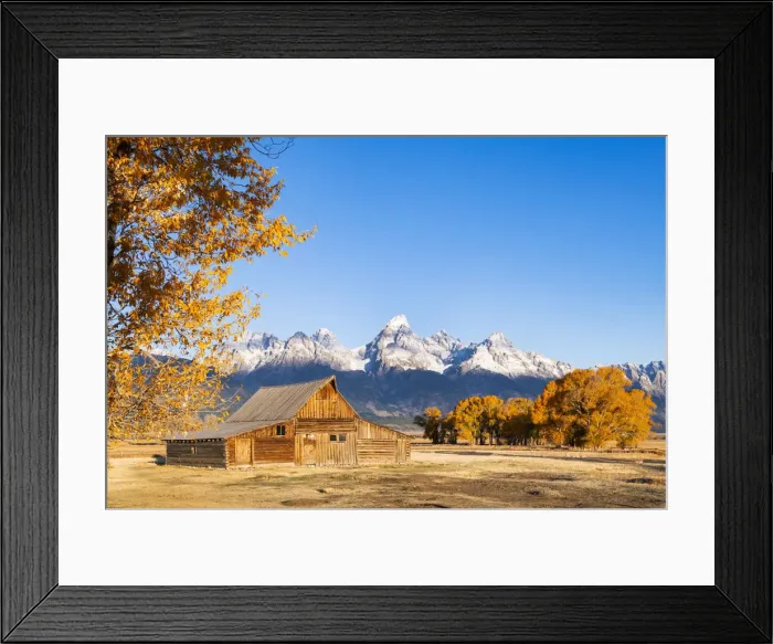 Framed Print : John Moulton historic barn, Mormon Row, Grand Teton National Park, Wyoming, USA Framed Print : John Moulton historic barn, Mormon Row, Grand Teton National Park, Wyoming, USA