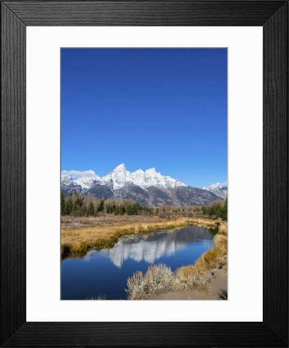 Framed Print : Schwabacher landing, Grand Teton National Park, Wyoming, USA Framed Print : Schwabacher landing, Grand Teton National Park, Wyoming, USA