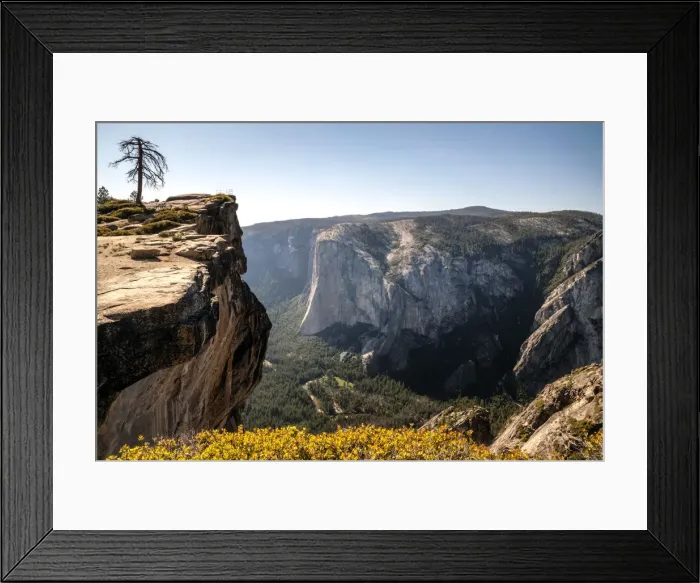 Framed Print : USA, Yosemite National Park, Taft Point Framed Print : USA, Yosemite National Park, Taft Point