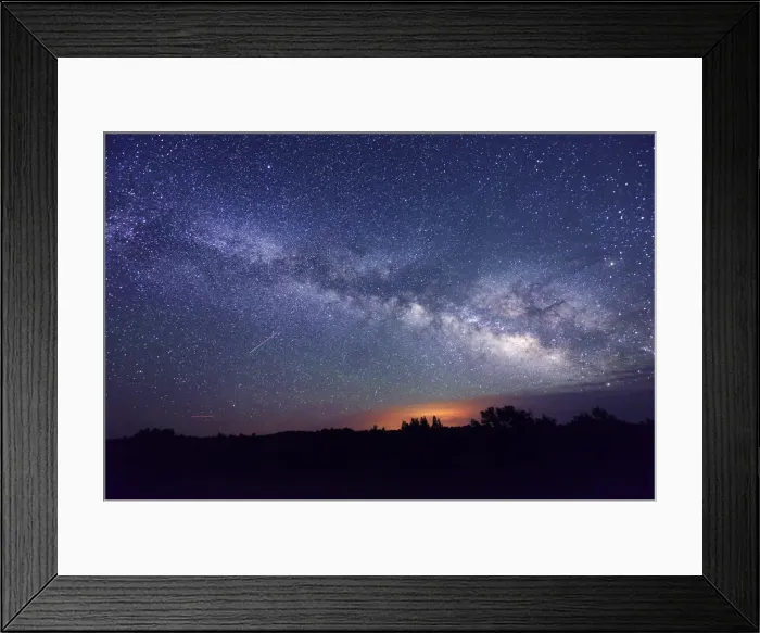 Framed Print : Night Sky, Sunset Crater National Monument, Arizona, USA Framed Print : Night Sky, Sunset Crater National Monument, Arizona, USA
