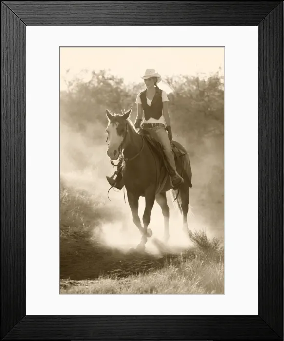 Framed Print : Cowgirl, Apache Spirit Ranch, Tombstone, Arizona, USA MR Framed Print : Cowgirl, Apache Spirit Ranch, Tombstone, Arizona, USA MR