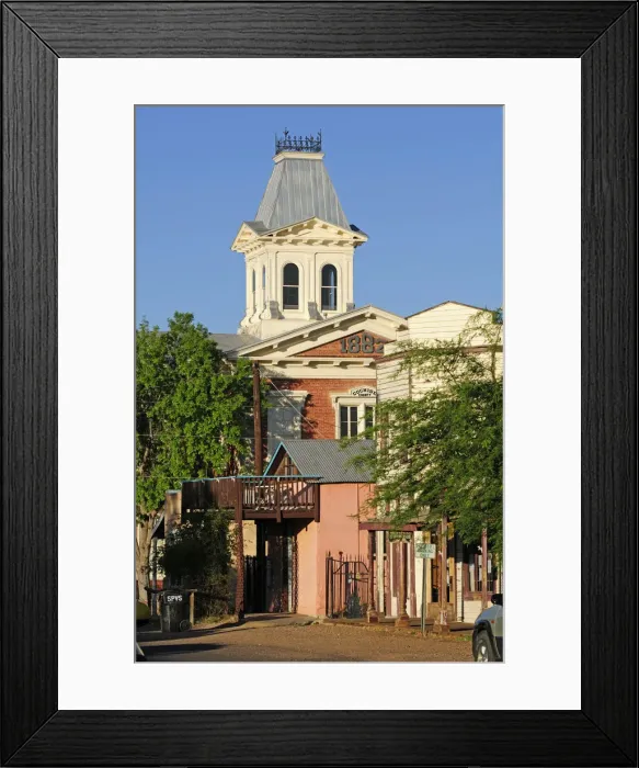 Framed Print : Court House, Tombstone, Arizona, USA