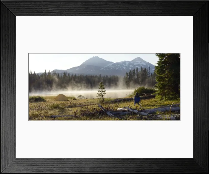 Framed Print : Scott Lake, Three Sisters, Cascade Mountains, Central Oregon, Lane County, Oregon, USA Framed Print : Scott Lake, Three Sisters, Cascade Mountains, Central Oregon, Lane County, Oregon, USA