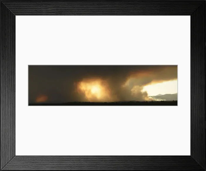Framed Print : Forest fire near the town of Sisters, Sisters, Central Oregon, USA Framed Print : Forest fire near the town of Sisters, Sisters, Central Oregon, USA