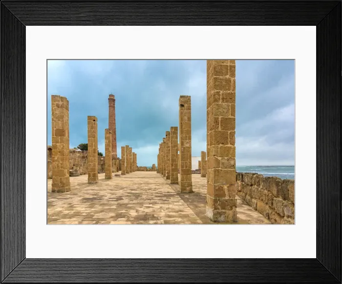 Framed Print : Europe, Italy, Sicily. The remains of the ancient Tonnara of Vendicari Framed Print : Europe, Italy, Sicily. The remains of the ancient Tonnara of Vendicari