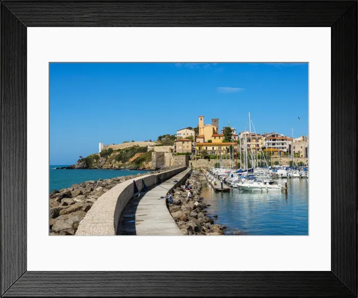 Framed Print : Talamone harbor with castle, Orbetello, Grosseto, Maremma, Tuscany, Italy Framed Print : Talamone harbor with castle, Orbetello, Grosseto, Maremma, Tuscany, Italy