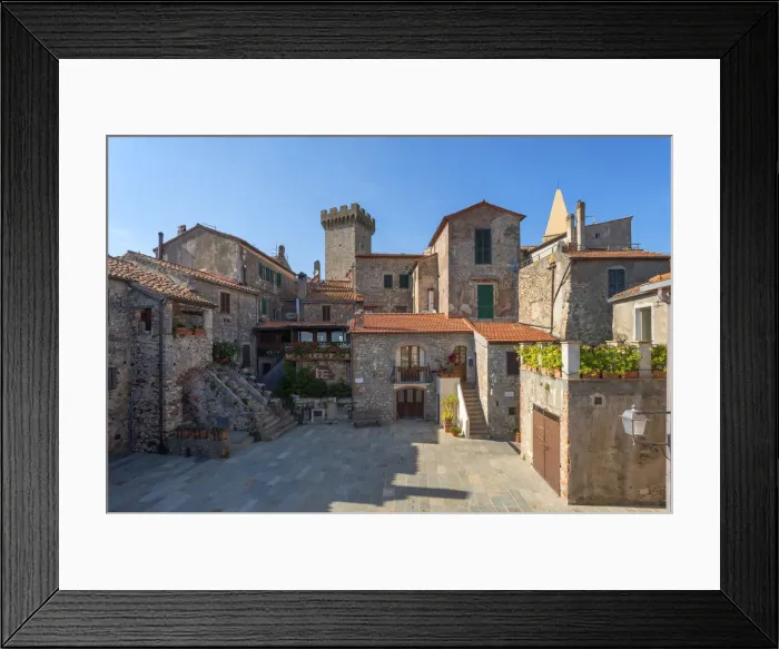 Framed Print : The Magenta Square at Capalbio, Grosseto, Maremma, Tuscany, Italy Framed Print : The Magenta Square at Capalbio, Grosseto, Maremma, Tuscany, Italy