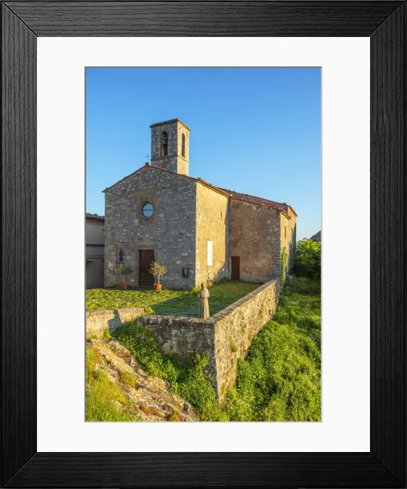 Framed Print : Church of View at Roccatederighi, Roccastrada, Grosseto, Maremma, Tuscany, Italy Framed Print : Church of View at Roccatederighi, Roccastrada, Grosseto, Maremma, Tuscany, Italy
