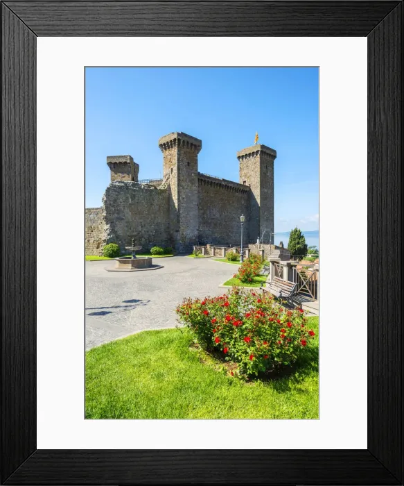 Framed Print : Bolsena castle, Viterbo, Lazio, Italy Framed Print : Bolsena castle, Viterbo, Lazio, Italy