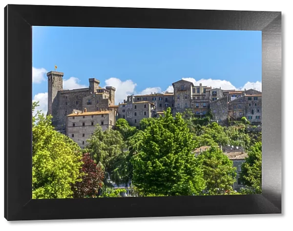 View at Bolsena castle, Viterbo, Lazio, Italy
