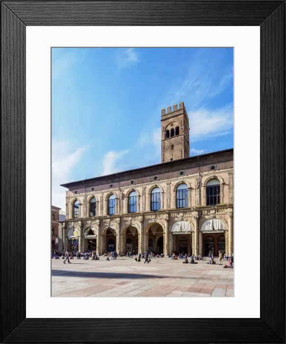 Framed Print : Palazzo del Podesta, Piazza Maggiore, Bologna, Emilia-Romagna, Italy Framed Print : Palazzo del Podesta, Piazza Maggiore, Bologna, Emilia-Romagna, Italy