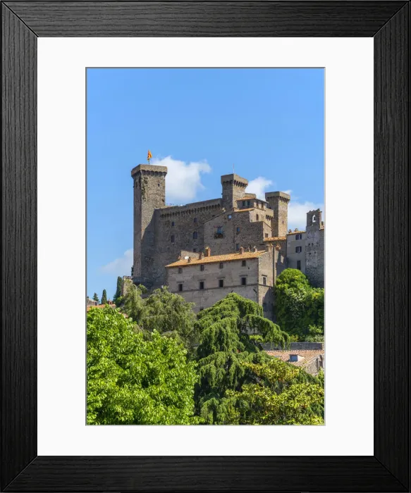 Framed Print : View at Bolsena castle, Viterbo, Lazio, Italy Framed Print : View at Bolsena castle, Viterbo, Lazio, Italy