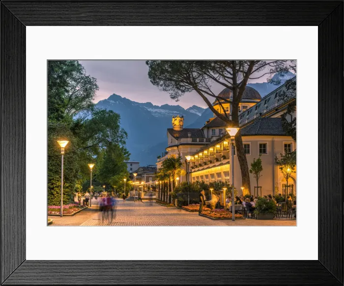 Framed Print : Kurhaus building, Merano - Meran, Trentino Alto Adige - South Tyrol, Italy Framed Print : Kurhaus building, Merano - Meran, Trentino Alto Adige - South Tyrol, Italy