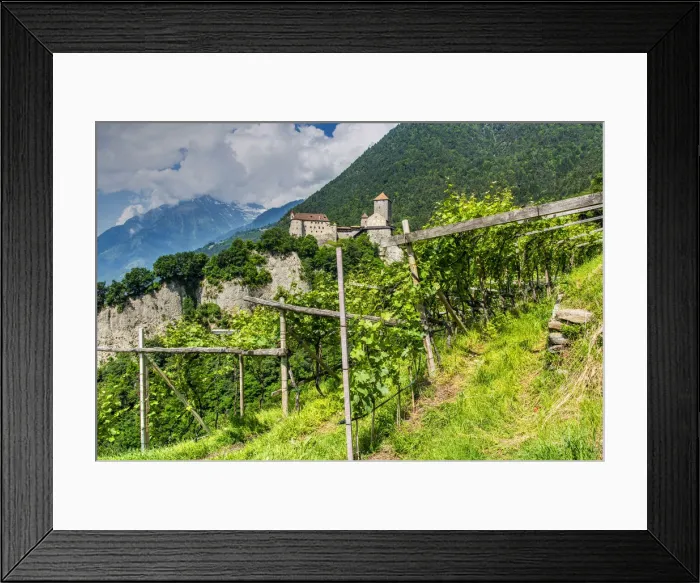 Framed Print : Tirol Castle or Castel Tirolo, Tirolo - Tirol, Trentino Alto Adige - South Tyrol, Italy Framed Print : Tirol Castle or Castel Tirolo, Tirolo - Tirol, Trentino Alto Adige - South Tyrol, Italy