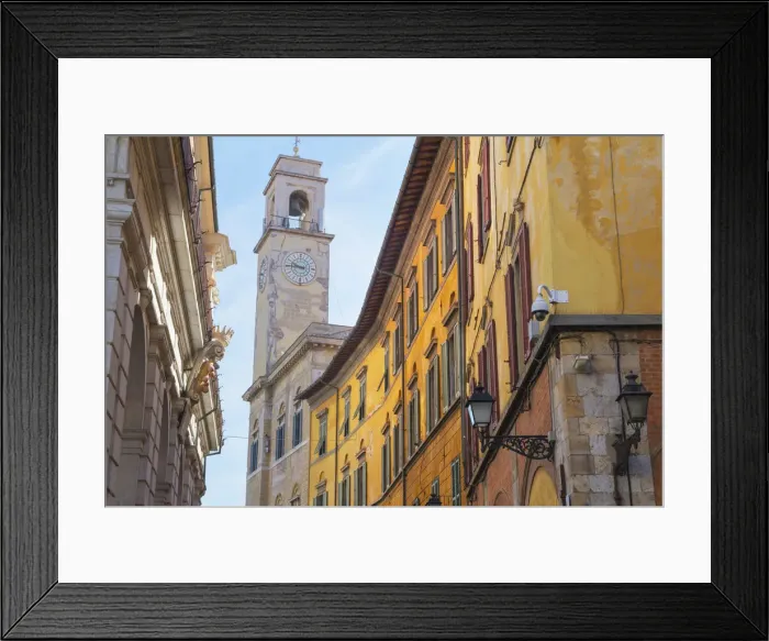 Framed Print : Pisa historic center, Pisa, Tuscany, Italy, Europe Framed Print : Pisa historic center, Pisa, Tuscany, Italy, Europe