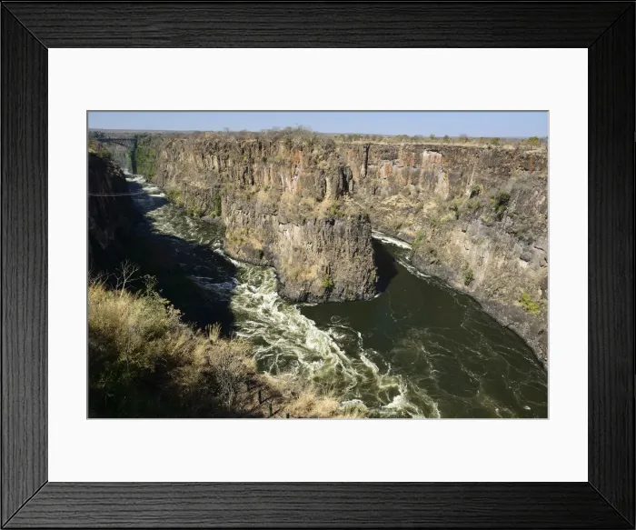 Framed Print : Canyon near Victoria Falls, Zambezi River, Zimbabwe, Africa Framed Print : Canyon near Victoria Falls, Zambezi River, Zimbabwe, Africa