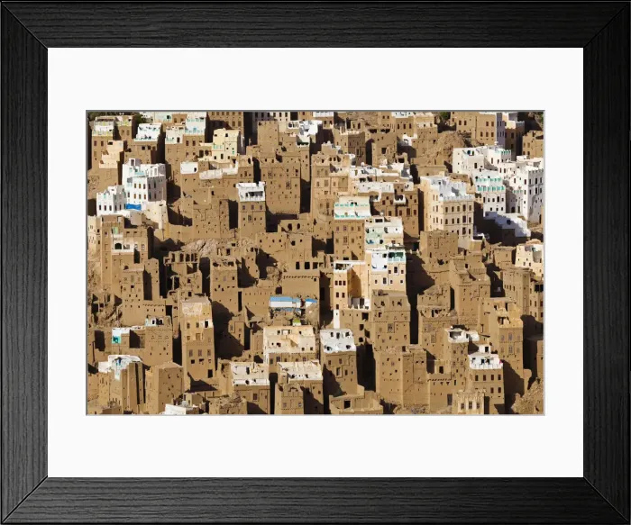 Framed Print : Yemen, Hadhramaut, Wadi Do an, Khuraibah Framed Print : Yemen, Hadhramaut, Wadi Do an, Khuraibah