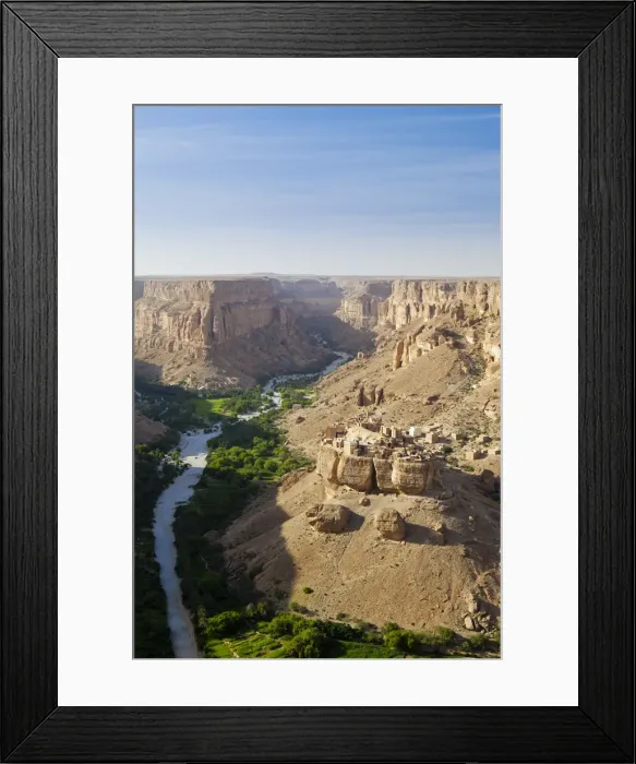 Framed Print : Yemen, Hadhramaut, Wadi Do an, Hayd Al-Jazeel Framed Print : Yemen, Hadhramaut, Wadi Do an, Hayd Al-Jazeel