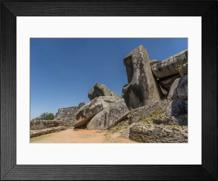 Framed Print : Africa, Zimbabwe, Masvingo. Great Zimbabwe, the hillsite fortress Framed Print : Africa, Zimbabwe, Masvingo. Great Zimbabwe, the hillsite fortress