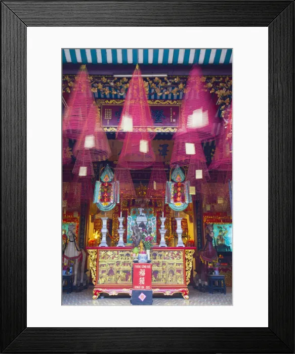Framed Print : Quang Trieu (Cantonese) Assembly Hall, Hoi An (UNESCO World Heritage Site), Quang Ham Framed Print : Quang Trieu (Cantonese) Assembly Hall, Hoi An (UNESCO World Heritage Site), Quang Ham