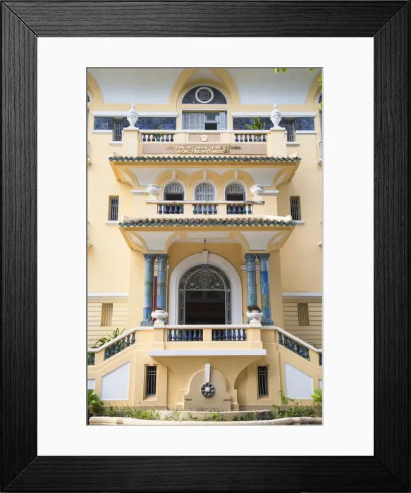 Framed Print : Fine Arts Museum, Ho Chi Minh City, Vietnam Framed Print : Fine Arts Museum, Ho Chi Minh City, Vietnam