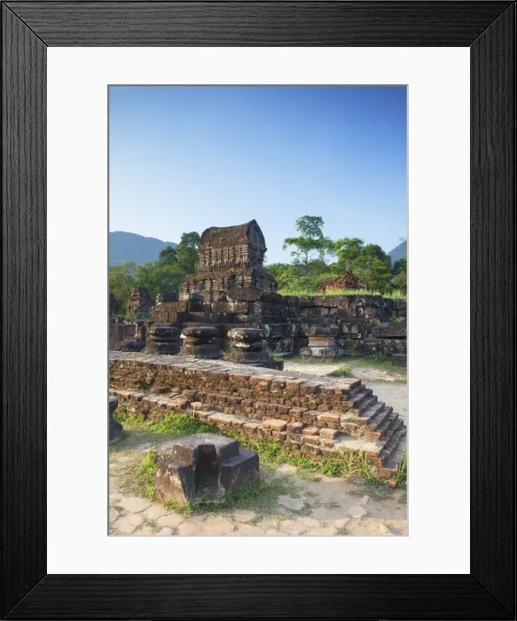 Framed Print : Ruins of My Son Sanctuary (UNESCO World Heritage Site), Hoi An, Quang Ham, Vietnam Framed Print : Ruins of My Son Sanctuary (UNESCO World Heritage Site), Hoi An, Quang Ham, Vietnam
