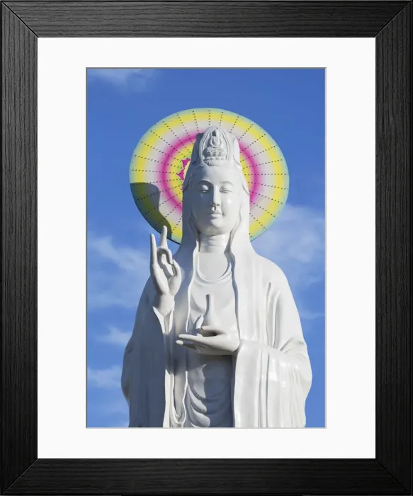Framed Print : Statue at Vien Minh Pagoda, Ben Tre, Mekong Delta, Vietnam Framed Print : Statue at Vien Minh Pagoda, Ben Tre, Mekong Delta, Vietnam