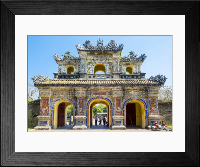 Framed Print : Hien Nhon Gate (Cua Hien Nhon) entrance to Imperial City, Hue, Thua Thien-Hue Province Framed Print : Hien Nhon Gate (Cua Hien Nhon) entrance to Imperial City, Hue, Thua Thien-Hue Province