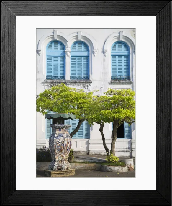 Framed Print : Ben Tre Museum, Ben Tre, Mekong Delta, Vietnam Framed Print : Ben Tre Museum, Ben Tre, Mekong Delta, Vietnam