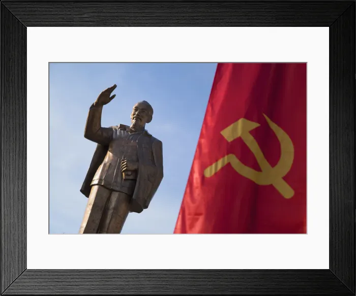 Framed Print : Statue of Ho Chi Minh, Can Tho, Mekong Delta, Vietnam Framed Print : Statue of Ho Chi Minh, Can Tho, Mekong Delta, Vietnam