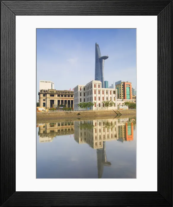 Framed Print : Bitexco Financial Tower, Ho Chi Minh City, Vietnam Framed Print : Bitexco Financial Tower, Ho Chi Minh City, Vietnam