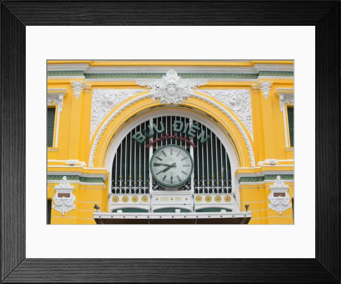 Framed Print : Central Post Office, Ho Chi Minh City, Vietnam Framed Print : Central Post Office, Ho Chi Minh City, Vietnam