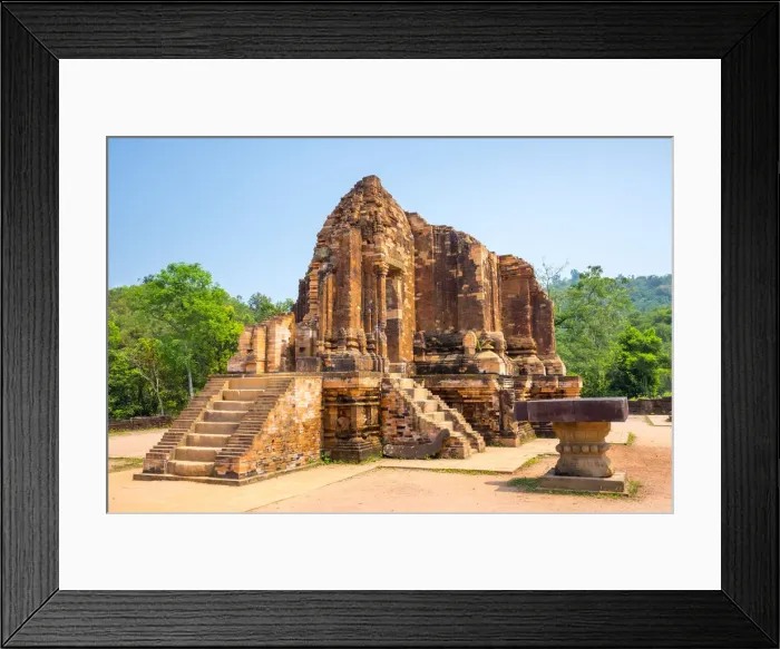 Framed Print : My Son ruins Cham temple site, Duy Xuyen District, Quang Nam Province, Vietnam Framed Print : My Son ruins Cham temple site, Duy Xuyen District, Quang Nam Province, Vietnam