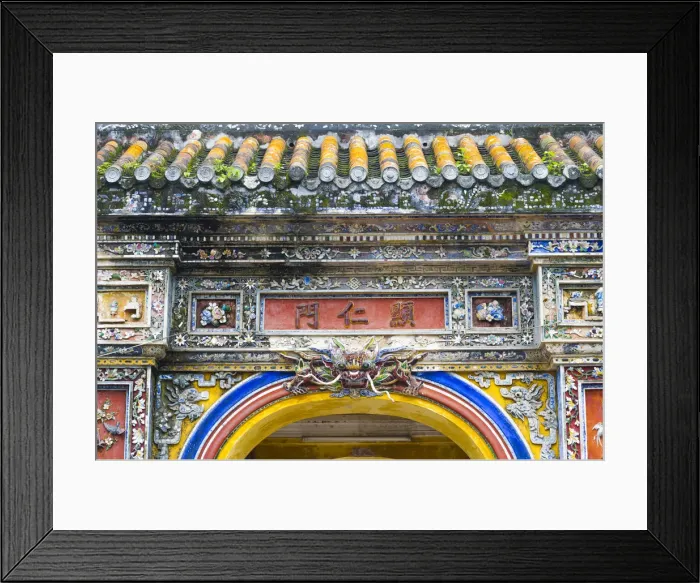 Framed Print : Hue, Vietnam. Temples in the Imperial City Framed Print : Hue, Vietnam. Temples in the Imperial City