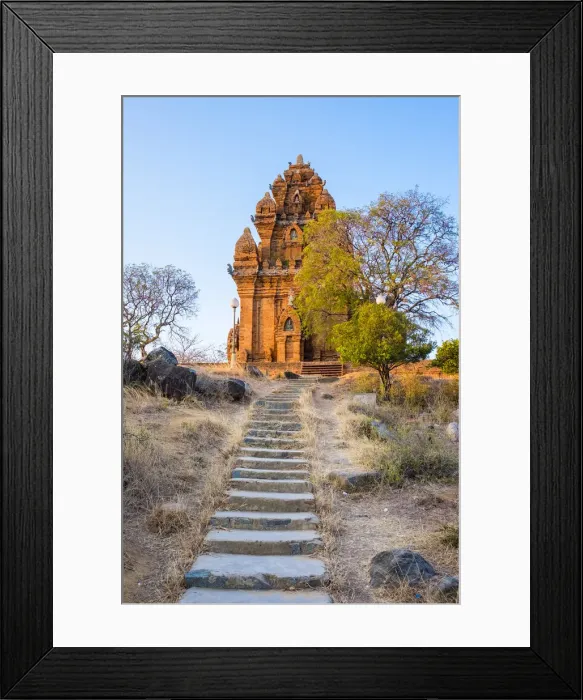 Framed Print : Po Klong Garai temple, 13th century Cham towers, Phan Rang-Thap Cham, Ninh Thuan Province Framed Print : Po Klong Garai temple, 13th century Cham towers, Phan Rang-Thap Cham, Ninh Thuan Province