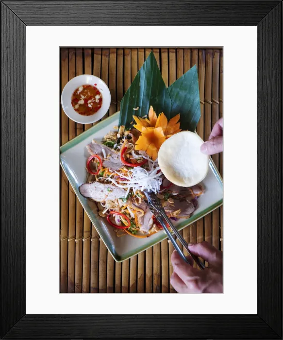 Framed Print : Asia, Southeast Asia, Vietnam, Hoi An. Vietnamese food Framed Print : Asia, Southeast Asia, Vietnam, Hoi An. Vietnamese food