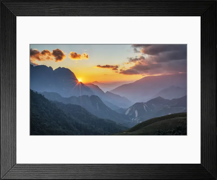 Framed Print : Asia, Vietnam, Hoang Lien Son Mountain landscape Framed Print : Asia, Vietnam, Hoang Lien Son Mountain landscape