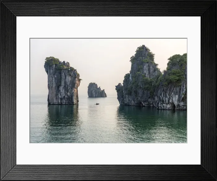 Framed Print : Limestones islets and islands of Ha Long Bay, Vietnam Framed Print : Limestones islets and islands of Ha Long Bay, Vietnam