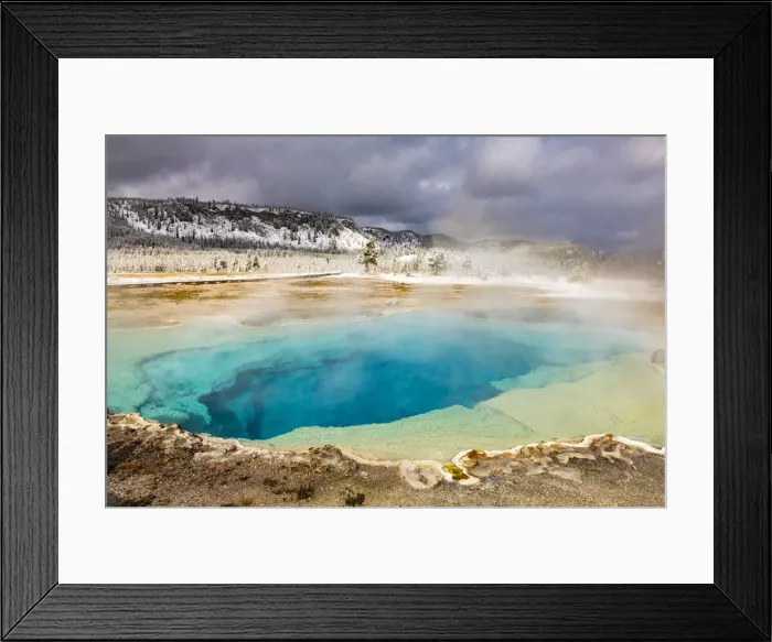 Framed Print : Fountain Paint pots, Midway Geyser Basin, Yellowstone National Park, Wyoming, USA Framed Print : Fountain Paint pots, Midway Geyser Basin, Yellowstone National Park, Wyoming, USA