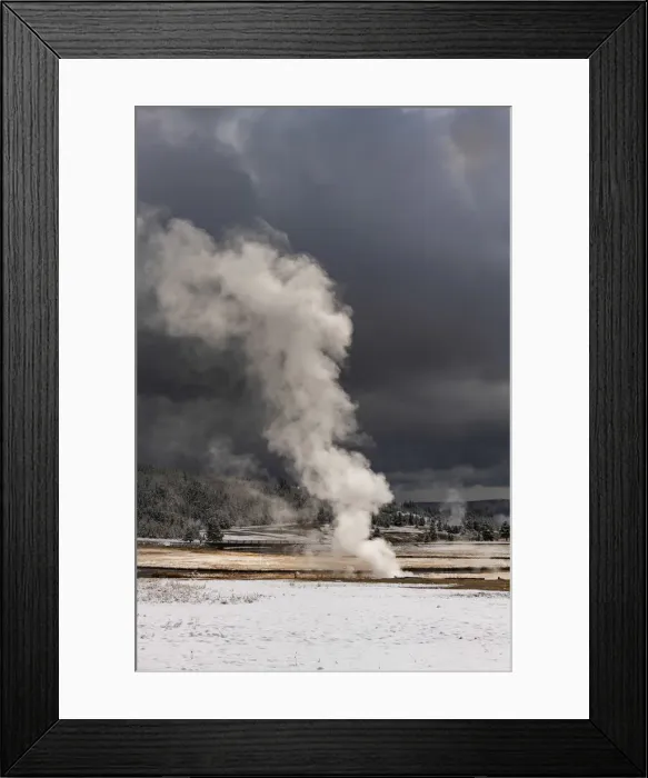 Framed Print : Firehole River, Lower Geyser Basin, Yellowstone National Park, Wyoming, USA Framed Print : Firehole River, Lower Geyser Basin, Yellowstone National Park, Wyoming, USA