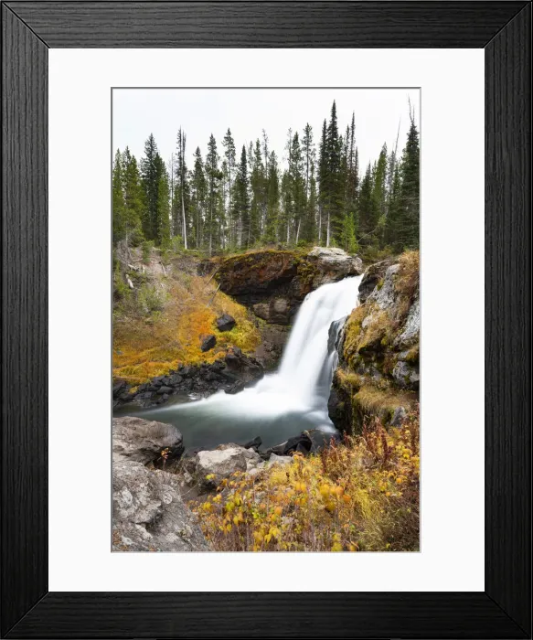 Framed Print : Moose falls, Crawfish Creek, Yellowstone National Park, Wyoming, USA Framed Print : Moose falls, Crawfish Creek, Yellowstone National Park, Wyoming, USA