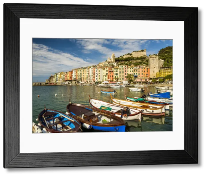 Framed Print : Portovenere, Liguria, Italy Framed Print : Portovenere, Liguria, Italy