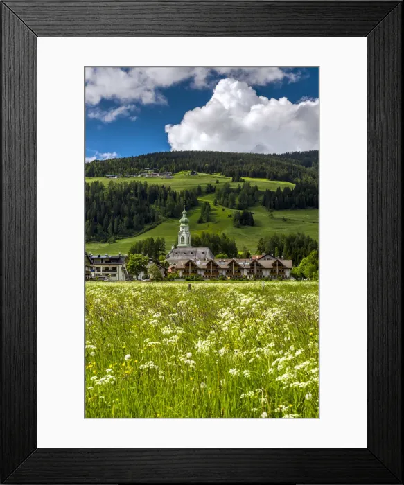 Framed Print : Dobbiaco - Toblach, Alto Adige - South Tyrol, Italy Framed Print : Dobbiaco - Toblach, Alto Adige - South Tyrol, Italy