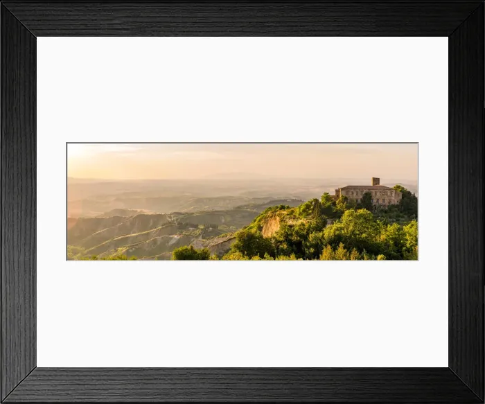 Framed Print : Volterra, Balze and Badia camaldolese. Tuscany, Italy Framed Print : Volterra, Balze and Badia camaldolese. Tuscany, Italy