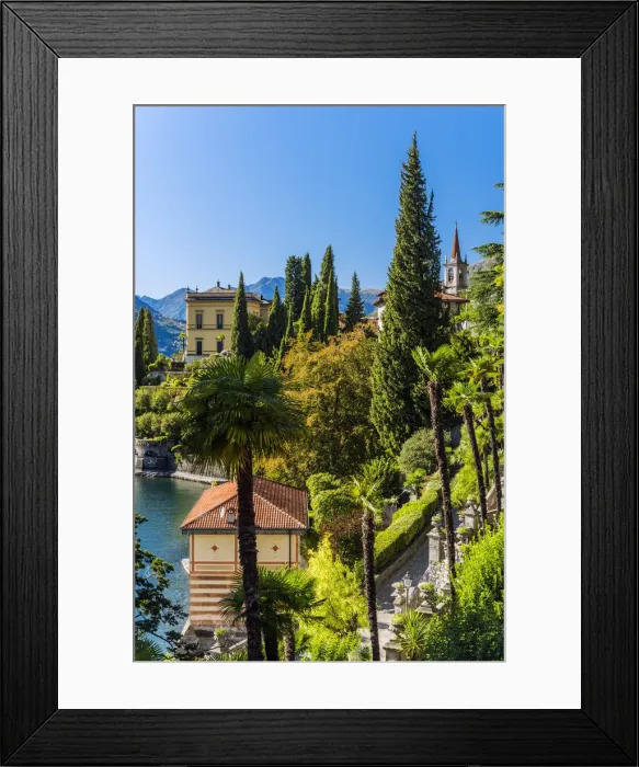 Framed Print : Villa Monastero, Varenna, Lake Como, Lombardy, Italy Framed Print : Villa Monastero, Varenna, Lake Como, Lombardy, Italy