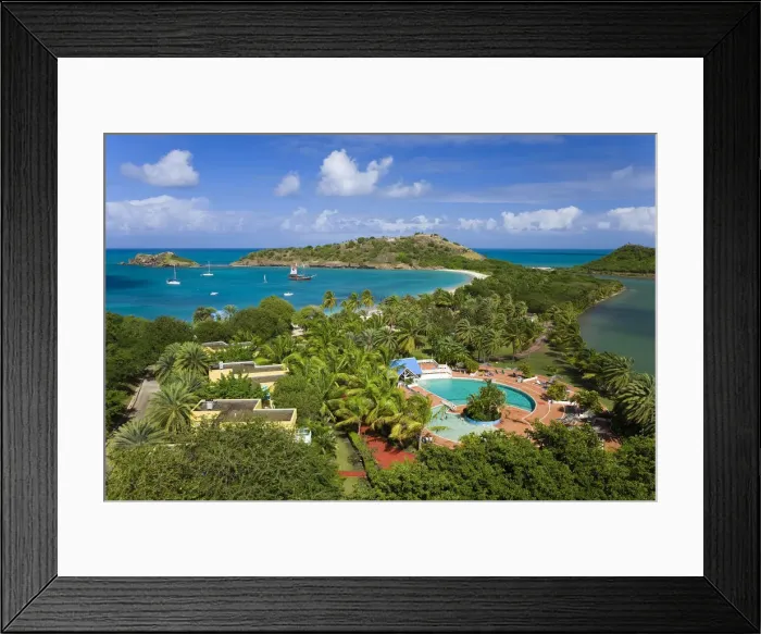 Framed Print : Caribbean, Antigua, Deep Bay, near the town of St. John s Framed Print : Caribbean, Antigua, Deep Bay, near the town of St. John s