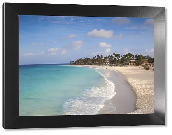 Caribbean, Netherland Antilles, Aruba, View of Divi beach
