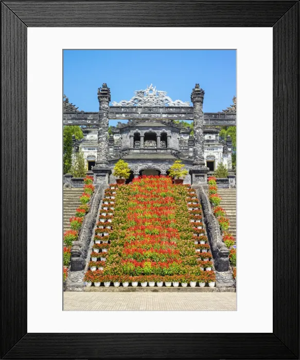 Framed Print : Tomb of Khai Dinh (Lăng Kh£i Định), Hương Thủy District, Thừa Thien-Huế Province, Vietnam Framed Print : Tomb of Khai Dinh (Lăng Kh£i Định), Hương Thủy District, Thừa Thien-Huế Province, Vietnam